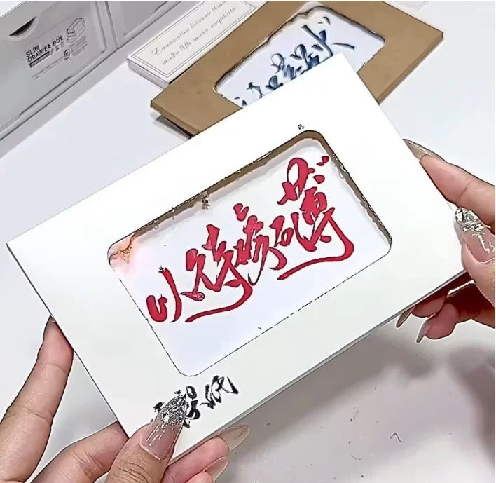 ハッピーバースデー 火で灯るDIYグリーティングカード