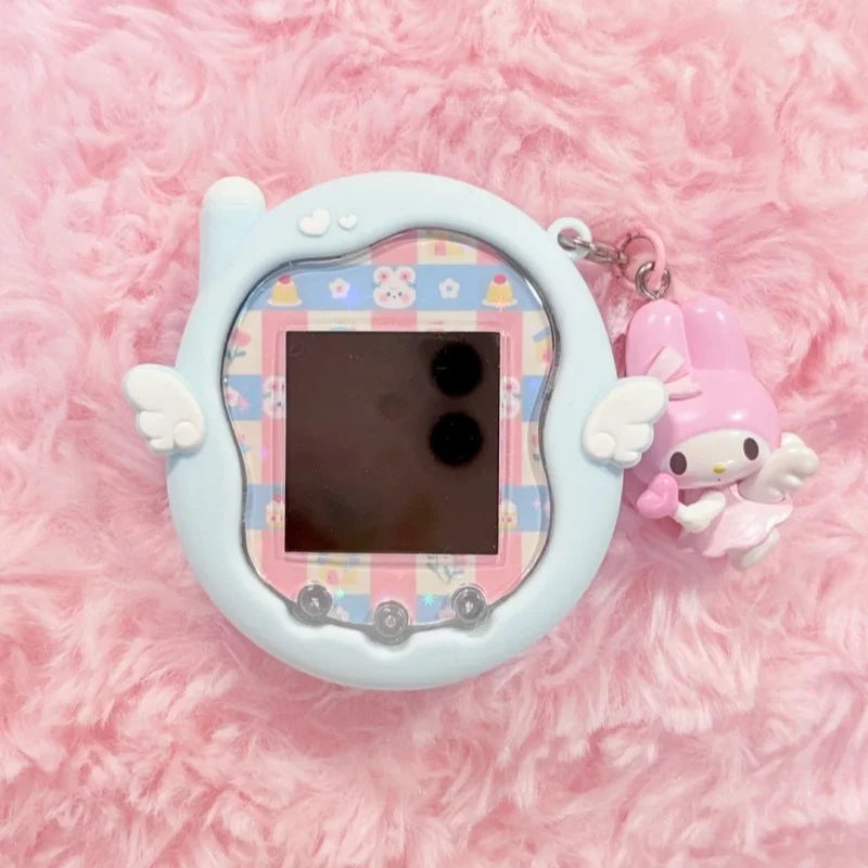 BANDAI たまごっち Uni パラダイス｜シリコン保護カバー付き インタラクティブ電子ペット（レッド・グリーンアップル・ストロベリーデザイン）